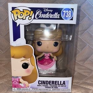 Cinderella Pink Dress Funko Pop